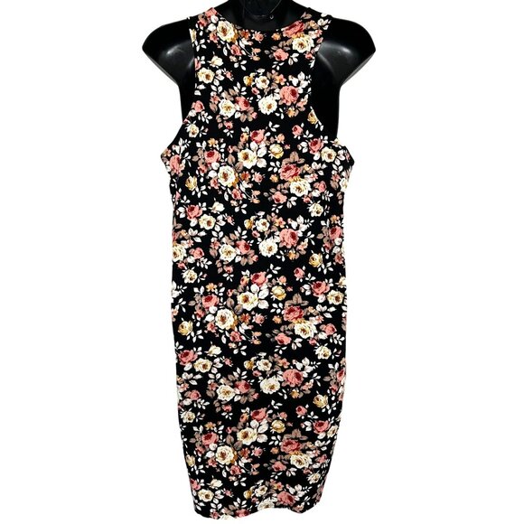 Womens a line Cute Floral Dress Plus size 2x - Picture 2 of 7